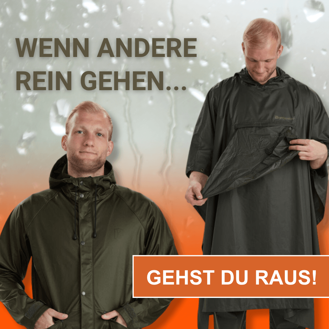 Wasserdichte Jagdbekleidung für den Herbst